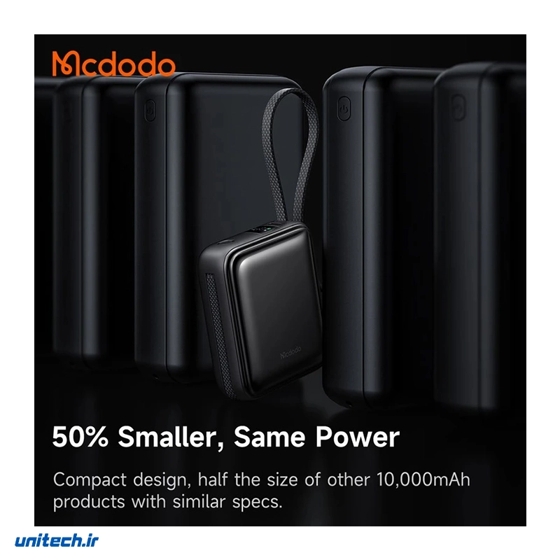 پاوربانک 22.5 وات مک دودو مدل MC255 ظرفیت 10000 میلی آمپر ساعت12